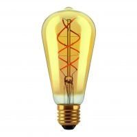 LAMPARA PERA GOLDEN FILAMENTO LED 2W E27 MACROLED