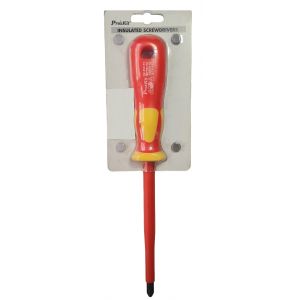 DESTORNILLADOR CON AISLACION PHILIPS 3X150MM 1000V PROSKIT - Vista 3
