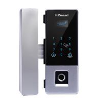 CERRADURA DE ACCESO PARA PUERTAS DE VIDRIO TARJETA + HUELLA + CLAVE PRONEXT