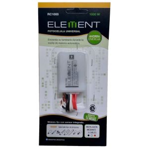 FOTOCONTROL 3 CABLES 1000 W ELEMENT - Vista 2