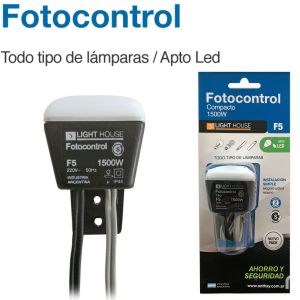 FOTOCONTROL 4 CABLES 1500 W LIGHT HOUSE - Vista 2