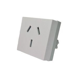 MODULO TOMA CORRIENTE 20A DOBLE MODULO JELUZ PLATINUM - Vista 1