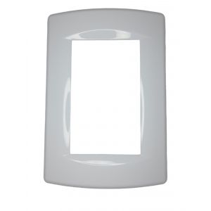 TAPA BASTIDOR LLAVE DE LUZ SICA LIFE 3 MODULOS