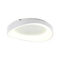 PLAFON LED ACERO BLANCO 36W DISEñO MINIMALISTA