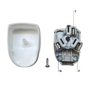 FICHA HEMBRA 3 PATAS 10A PREMIUM EXULTT - Vista 5