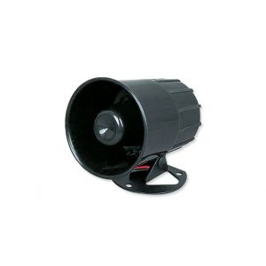 SIRENA DE INTERIOR 12V 20W 6 TONOS 120DB NEGRA PRONEXT - Vista 2