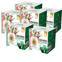 CAPSULAS DE CAFE CAPUCCINO CABRALES DOLCE GUSTO X 6 CAJAS