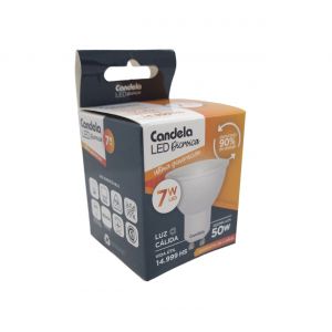 LAMPARA LED DICROICA 7W GU10 CANDELA - Vista 6