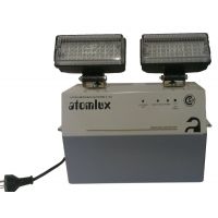 EQUIPOS DE EMERGENCIA 2 FAROS 60 LED BATERíA 5 HS ATOMLUX