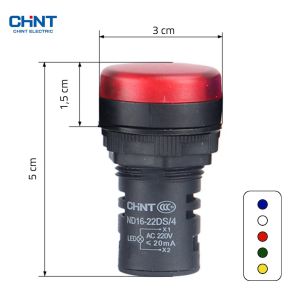LLAVE PILOTO OJO DE BUEY 230V CORTO CHINT - Vista 9