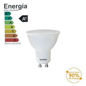LAMPARA LED DICROICA 7W GU10 DIMERIZABLE CANDELA - Vista 7