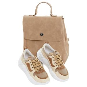 COMBO BRONCE MOCHI PAULA + ZAPA MALLORCA TALLE 35