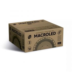 ARTEFACTO COLGANTE GALPONERA LED 100W FRIO MACROLED - Vista 4