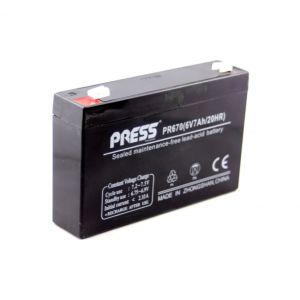BATERIA DE GEL DE 6V 7 AH PRESS