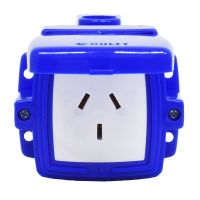 CAJA CAPSULADA EXTERIOR TOMA 20 AMP C/ TAPA EXTERIOR EXULTT