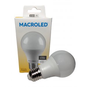 LAMPARA BULBO LED 9.5W E27 220V MACROLED - Vista 3