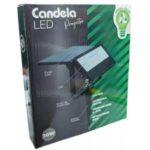 PROYECTOR SOLAR 30W FRIA C/ESTACA IP65 CANDELA - Vista 3