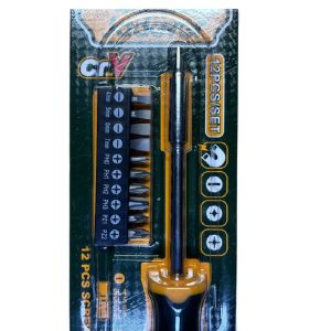 KIT DE PUNTAS DE DESTORNILLADOR DE 12 PIEZAS - ACERO CR-V - JADEVER - Vista 4