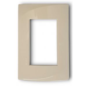 TAPA BEIGE ENIGMA P/3 MODULOS LINEA PLEIN EXULTT