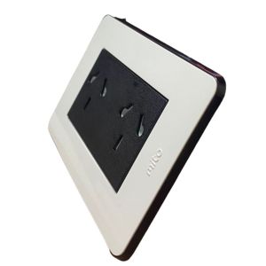 BASTIDOR JELUZ MITO COMPLETO TOMA DOBLE PUENTEADO ESPECIAL NG/NG - Vista 2