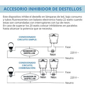 ACCESORIO INHIBIDOR DE DESTELLOS LINEA URBANA EXULTT - Vista 3