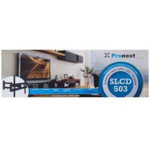 SOPORTE DE LCD / LED / PLASMA MOVIL  DE 32" A 65" PRONEXT - Vista 3