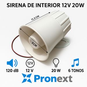 KIT ALARMA PARA OBRAS CONSTRUCCIONES TERRENOS C/ REFLECTOR LED 30W Y SENSOR DE MOVIMIENTO BLANCO - Vista 2