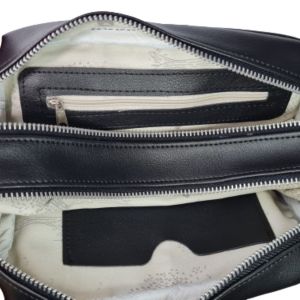 CARTERA BANDOLERA JULI MODERNA C/ CIERRE ECO CUERO LIBERTA - Vista 6