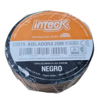 CINTA AISLADORA PVC 20 MTS INTECK
