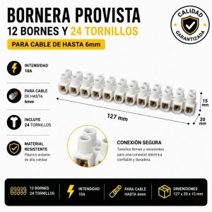 BORNERA DE UNION 6MM TBCIN - Vista 3