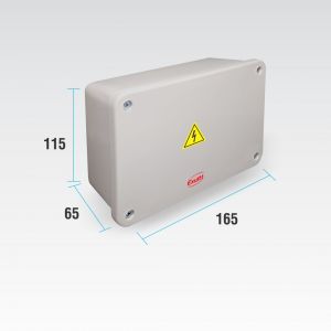 CAJA DE PASO ESTANCA IP65 EXTERIOR 165 X 115 X 65 MM - Vista 4