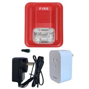 ALARMA EVACUACIÓN INCENDIO SMART WIFI CON SIRENA STROBE