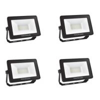 PACK X4 REFLECTOR LED SMD 50W CALIDO IP65 ECO MACROLED