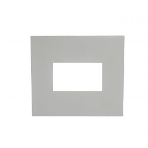 TAPA MIÑON 5X5 BLANCA JELUZ PLATINUM