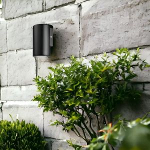 APLIQUES PARED DICRO REDONDO UNIDIRECCIONAL CANDELA COLOR NEGRO IP65 - Vista 2