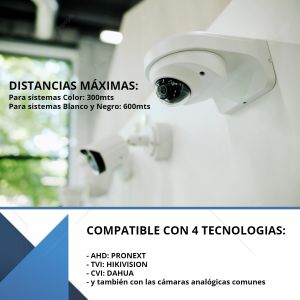 JUEGO BALUN HD PASIVO VIDEO PRONEXT X 4 UNIDADES - Vista 3