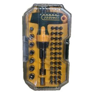 SET PUNTAS DESTORNILLADOR Y TUBOS - 45 PIEZAS - JADEVER - Vista 1