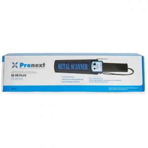 DETECTOR METALES PRONEXT TS ME300 SEGURIDAD MANO PORTATIL NEGRO - Vista 5