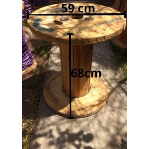 CARRETEL DE MADERA BOBINA 59X68 CM - Vista 3
