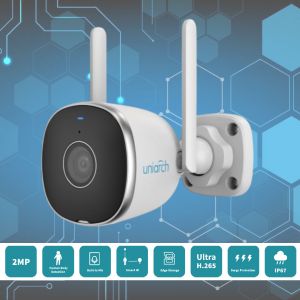 CÁMARA WI-FI TIPO BULLET PARA EXTERIORES HD DE 2 MP UNIVIEW - Vista 7