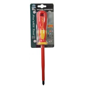 DESTORNILLADOR CON AISLACION PHILIPS 3X150MM 1000V PROSKIT - Vista 2