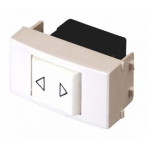 MODULO 1 PULSADOR P / CORTINA 10A. (1 MODULO) LINEA PLEIN EXULTT