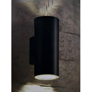 APLIQUES PARED DICRO REDONDO BIDIRECCIONAL CANDELA COLOR NEGRO IP65 - Vista 3