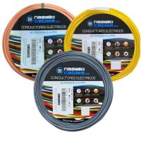 CABLE UNIPOLAR 0.75 MM X 100M PACK X 3 COLORES (GRIS - NARANJA - AMARILLO)