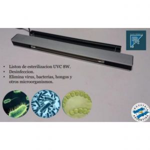 LINEAL UVC DE 8W CON CABLE Y ENCENDIDO MANUAL - Vista 4