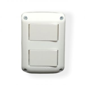 SET ARMADO  2 INTERRUPTORES DE SUPERFICIE (2 PUNTOS) LINEA URBANA EXULTT
