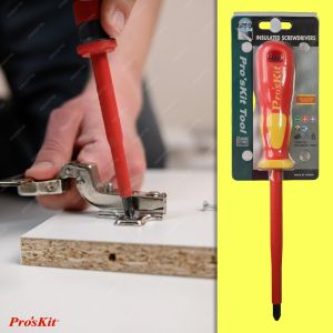 DESTORNILLADOR CON AISLACION PHILIPS 3X150MM 1000V PROSKIT - Vista 6