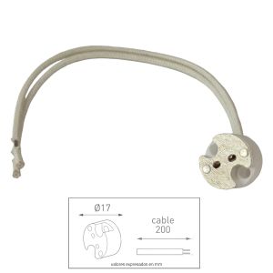 ZOCALO PARA G4 CON CHICOTE - Vista 2