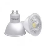 LAMPARA DICROICA LED 7W GU10 DE PVC MACROLED NEUTRO