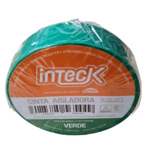 CINTA AISLADORA PVC 20 MTS INTECK - Vista 20